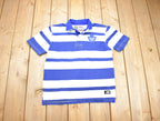 Vintage 1990s NHL Toronto Maple Leafs Striped Collared Shirt