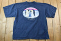 Vintage 1990s Penguin Family There Is time Graphic T-Shirt