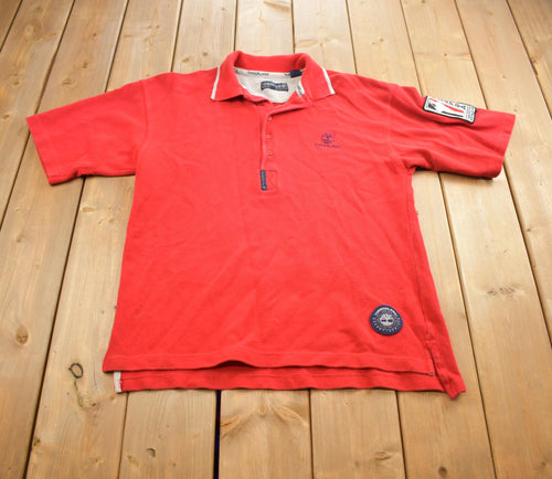 Vintage Y2K Timberland Sport Series Embroidered Blank Button Up Shirt