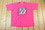Vintage 1990s Welcome To The Jungle Single Stitch Dance T-Shirt