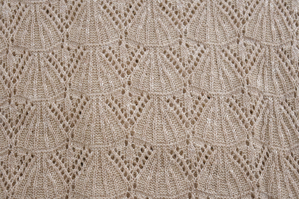 Vintage 1990s Sea Shell Knit Pattern Crewneck Sweater