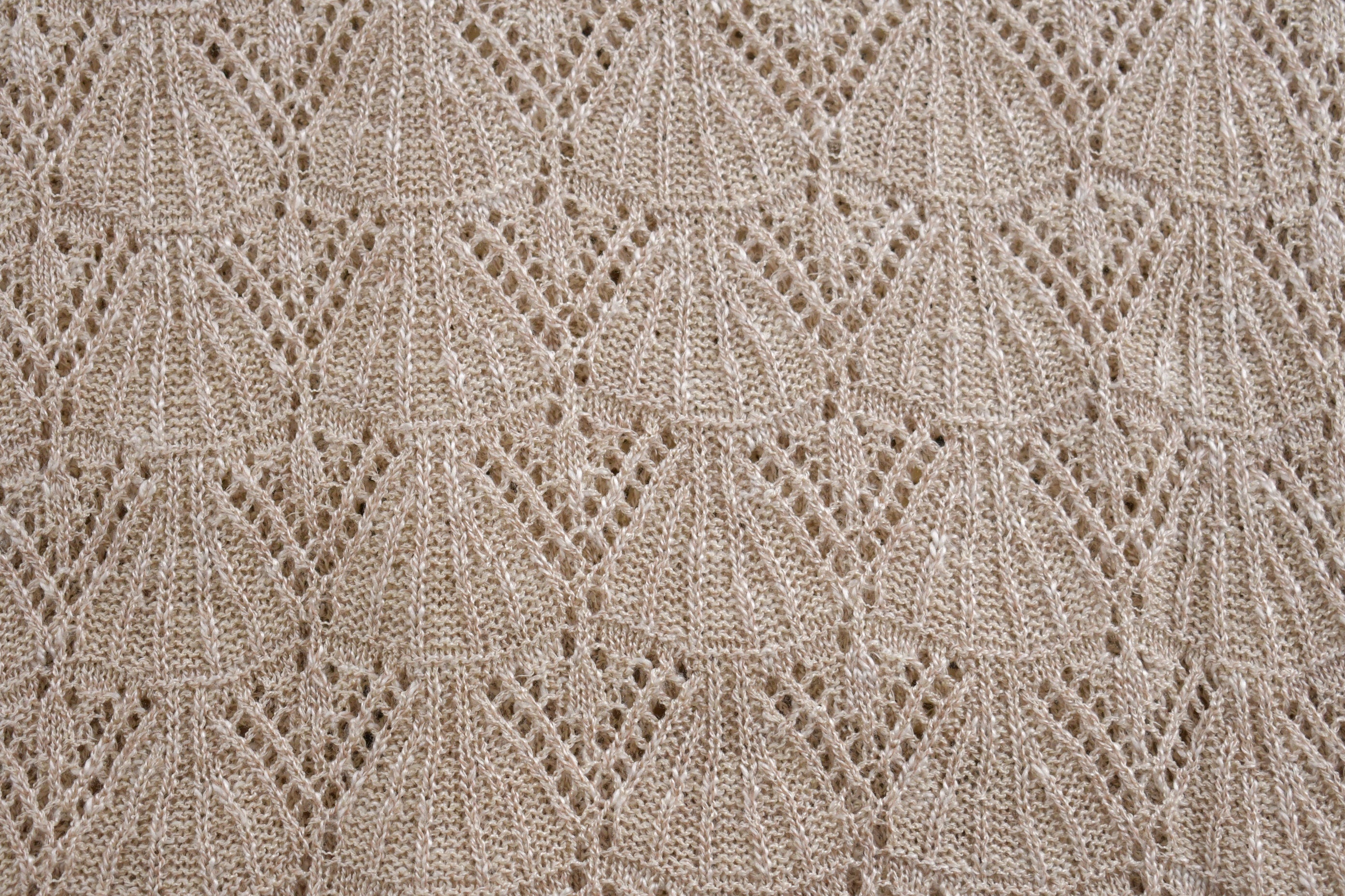 Vintage 1990s Sea Shell Knit Pattern Crewneck Sweater