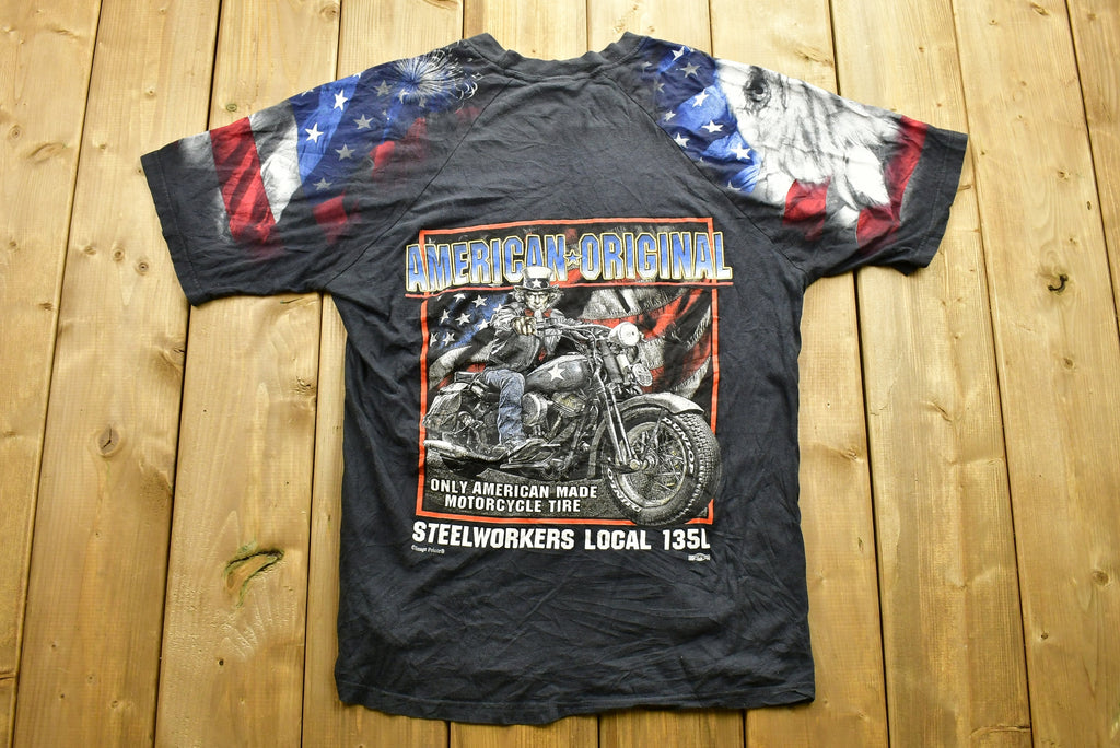 Vintage 1990's United Steel Workers Graphic T-Shirt