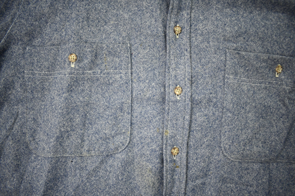 Vintage 1960s Pendleton Blank Button Up Shirt