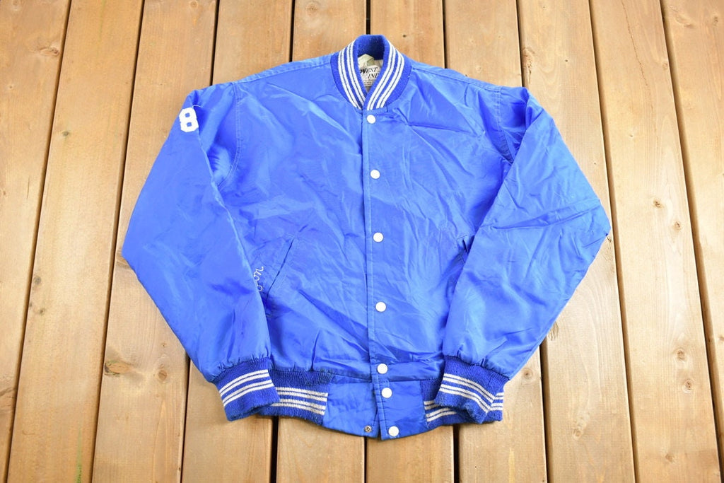 Vintage 1980s Central West Wind Collegiate Jacket