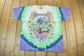 Vintage 1999 Grateful Dead Terrapin Station Tie Dye Liquid Blue Band T Shirt Men's Large