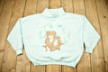Vintage 1990s Teddy Bears And Hearts Cute Graphic Sweater