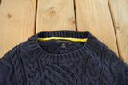Vintage 2000s Banana Republic Cable Knit Sweater Women's Medium