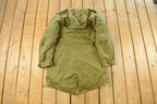 Vintage 1951 Cold Weather Combat Military Parka Jacket Men's S
