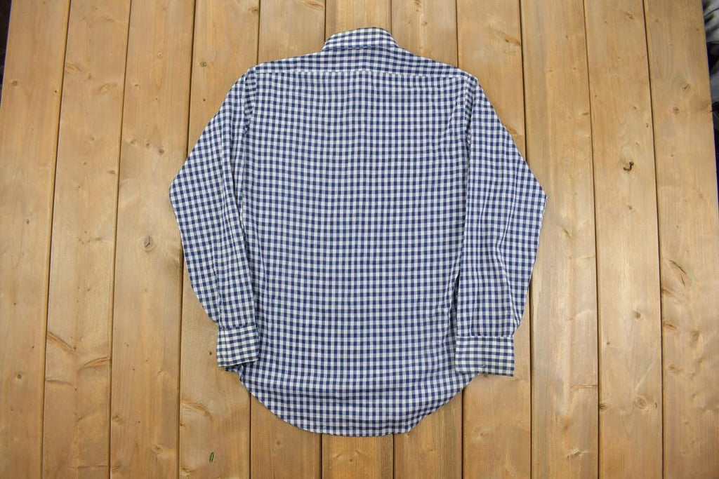 Vintage 1980s Levi's Checkered Button Up Shirt