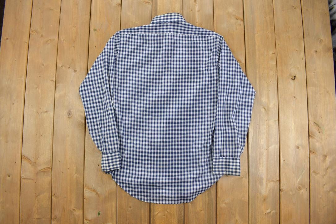 Vintage 1980s Levi's Checkered Button Up Shirt
