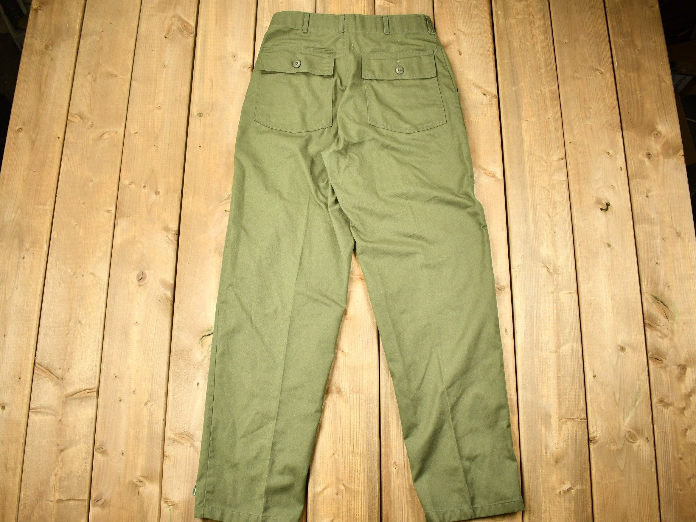 Vintage 1981 Military OG 507 Army Pants Size 30 x 30