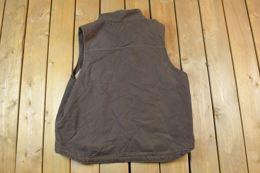 Vintage Y2K Distressed Carhartt Jacket Vest