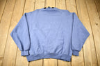Vintage 1990s Cute Bird Graphic Double Collared Crewneck /