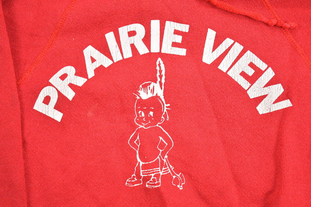 Vintage 1980s Prairie View Discus Athletic Heavy Weight Hoodie