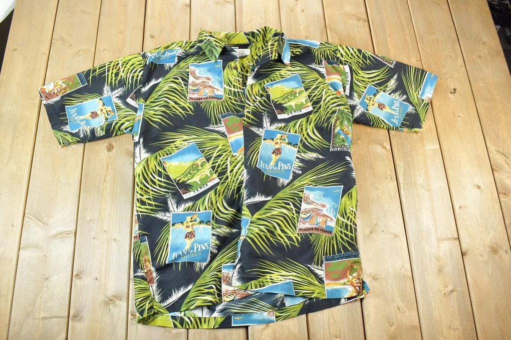 Vintage 1990s Hawaiian Button Up Shirt