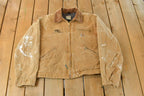Vintage 1990s Carhartt Detroit Jacket Blanket Lined Men's Large