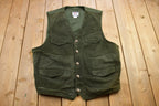 Vintage 1990s First Class Terrain Leather Vest