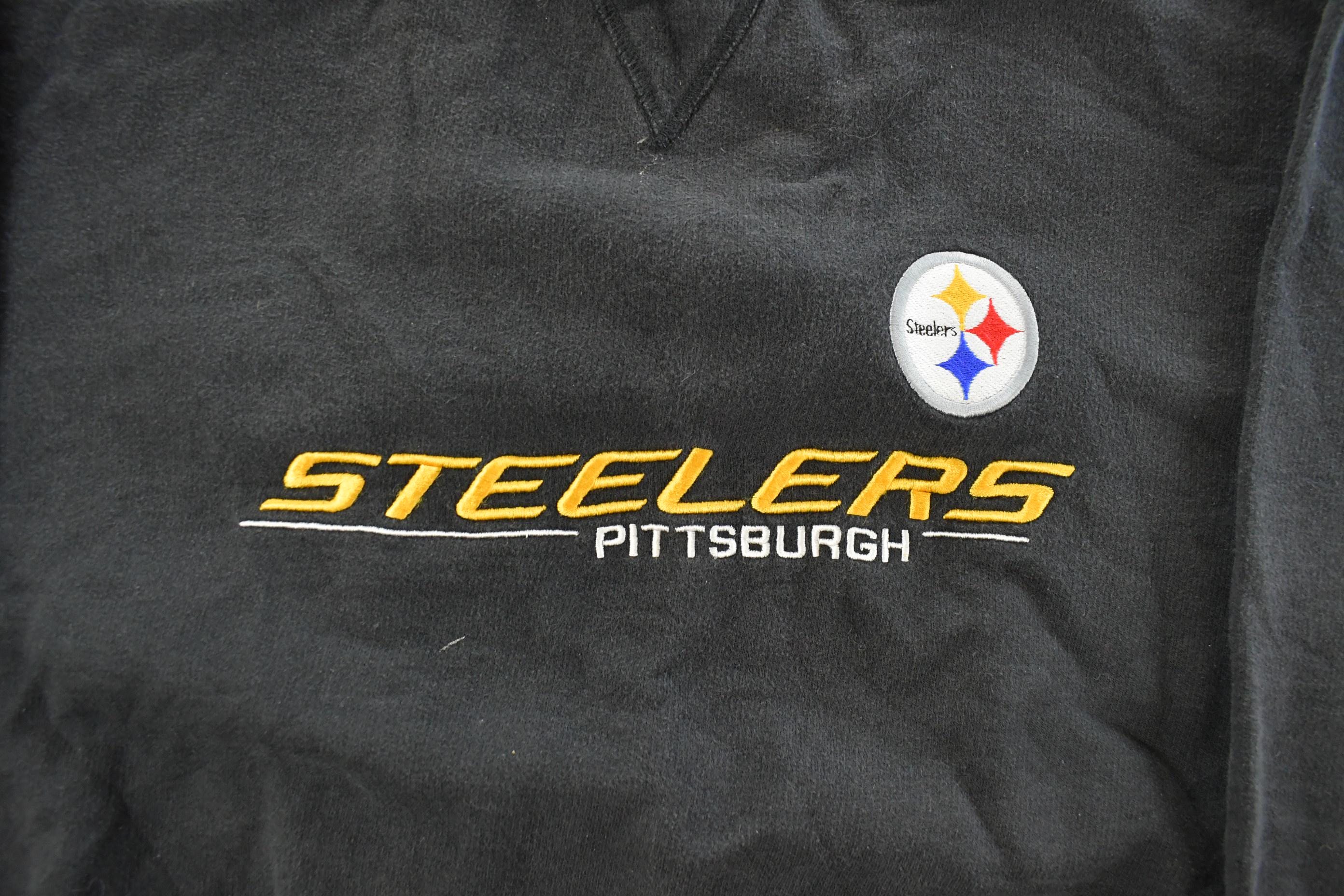 Vintage 2000s Pittsburgh Steelers NFL Crewneck Sweatshirt Men's Medium