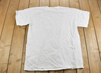 Vintage 1990s Cat And Fish Theme Graphic T-Shirt
