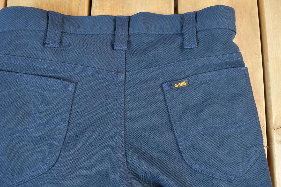 Vintage 1960s Lee Pleated Bell Bottom Pants Size 28  Made in USA  American Vintage  Workwear  Streetwear  Vintage Pants