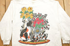 Vintage 1990s Floral Graphic Crewneck Sweater