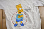 Vintage 1990 Bart Simpson Graphic Crewneck Sweatshirt