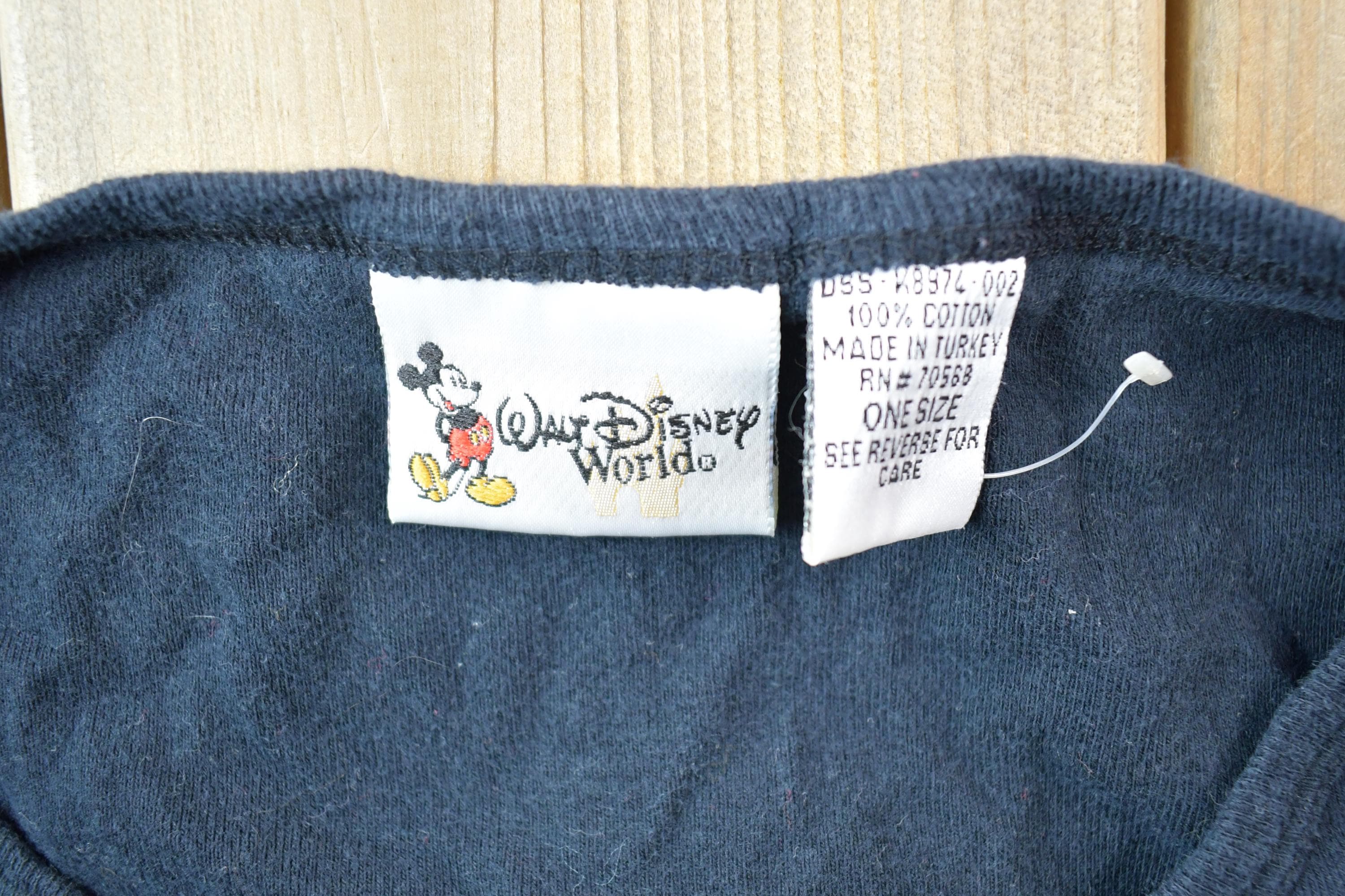 Vintage 1990s Walt Disney World Mickey Mouse Disney Crewneck T Shirt