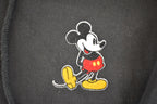 Vintage 1980s Disney Mickey Mouse Hoodie Full Zip Sweatshirt Men's M