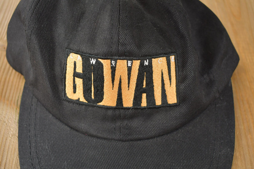 Vintage 1990s Lawerence Gowan The Good Catches Up Strap Back Hat / OSFA / 90s Hat / Vintage Snap Back / Souvenir Cap / Embroidered
