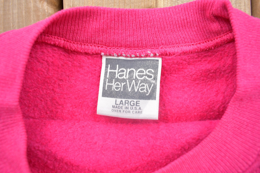 Vintage 1980s Hanes Blank Raglan Crewneck Sweatshirt