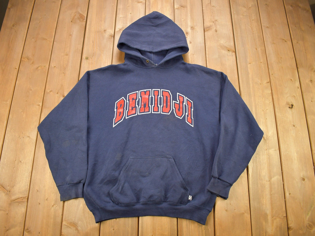 Vintage 1990s Bemidji State University Collegiate Hoodie