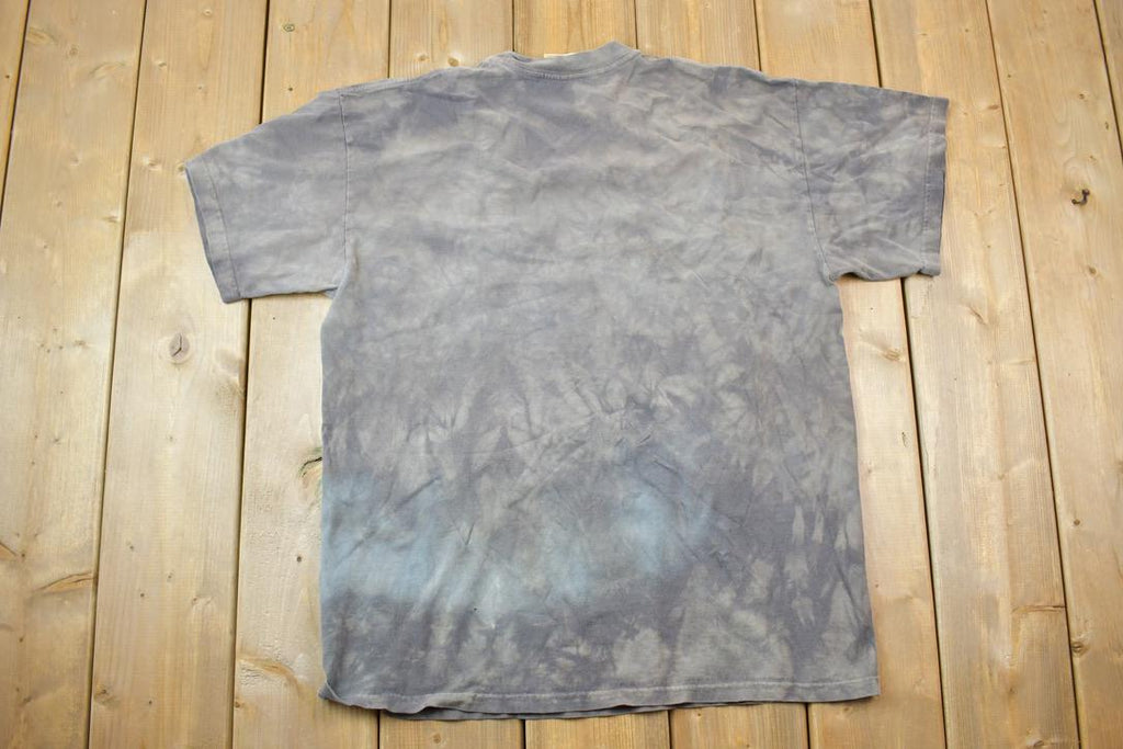 Vintage 1990s Whitetail Deer Big Buck Hunting Theme Graphic T-Shirt
