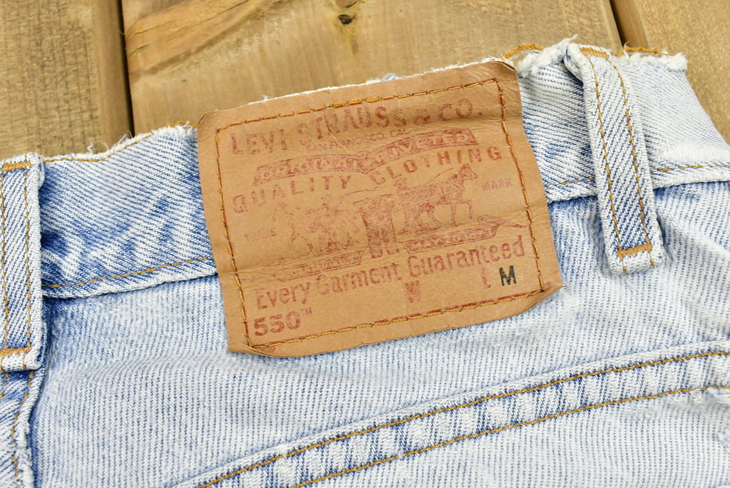 Vintage 90's Levi's 550 Red Tab Jeans Size 8 M