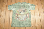Vintage 1990s Deer Camo Sportsman Graphic T-Shirt