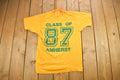 Vintage 1987 Marion L Steele Class Of 87 Amherst Graphic T Shirt