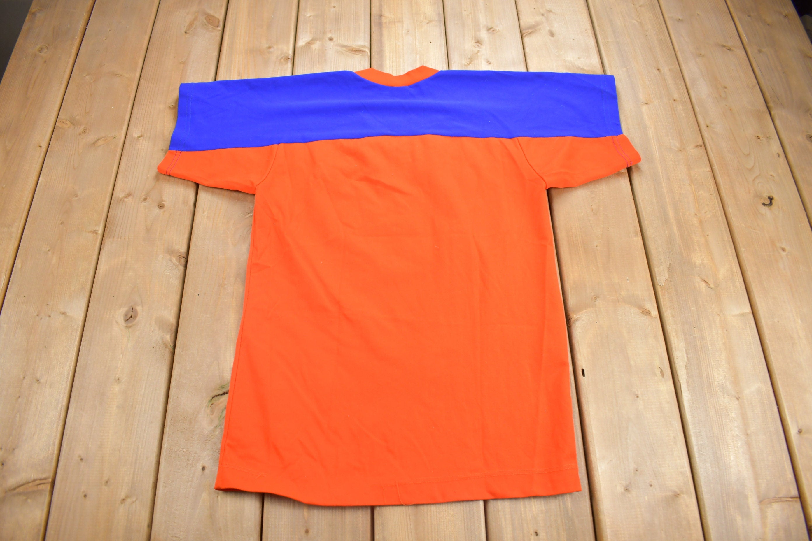 Vintage 1980s IDMAF Graphic Jersey Style T Shirt
