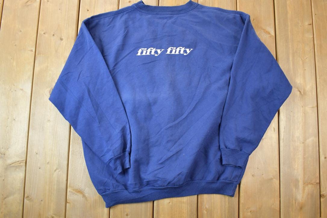 Vintage 1990s Fifty Fifty Skipper Crewneck Sweatshirt