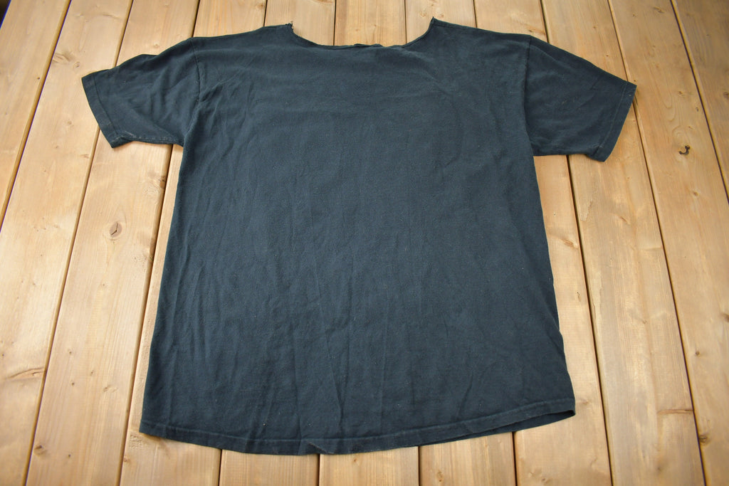 Vintage 1990s Cross Colours Money Can't Buy You Love Graphic T Shirt Made In USA