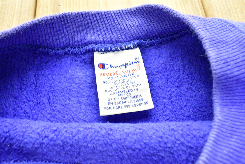 Vintage 1995 New York Giants NFL Champion Reverse Weave Crewneck