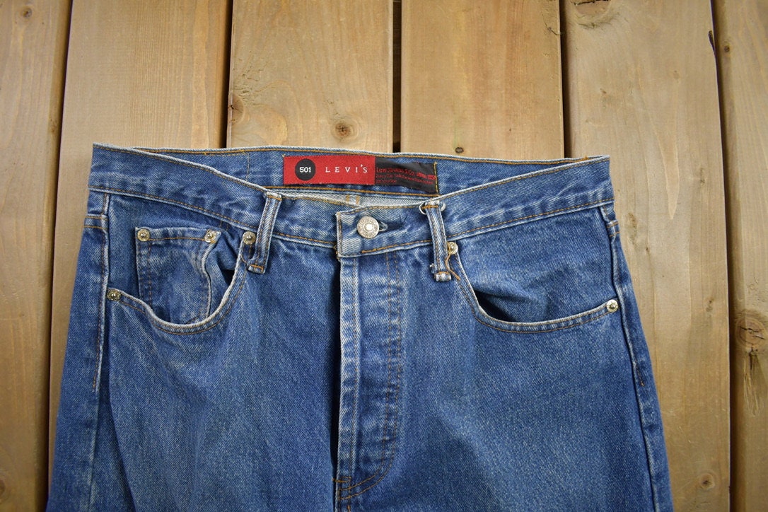 Vintage 1990s Levi's 501 Jeans Size 34x34