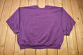 Vintage 1980s Tultex Purple Blank Raglan Crewneck Sweatshirt