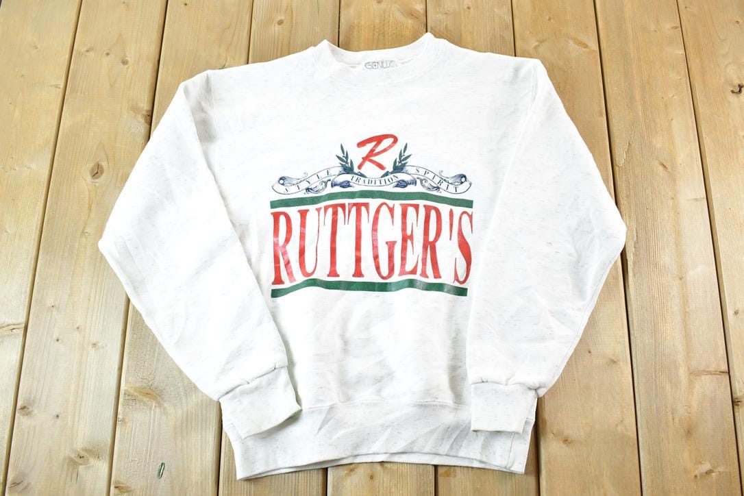 Vintage 1990s Ruttgers Crewneck Sweatshirt Mens S