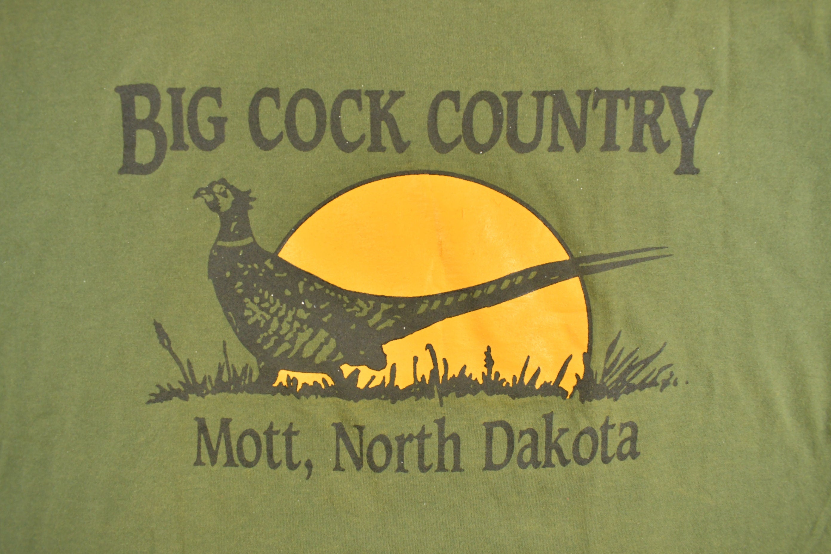 Vintage 1990s Funny Rooster Graphic T-Shirt