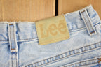 Vintage 1990s Lee Light Wash Denim Women's Jeans Size 24 x 27