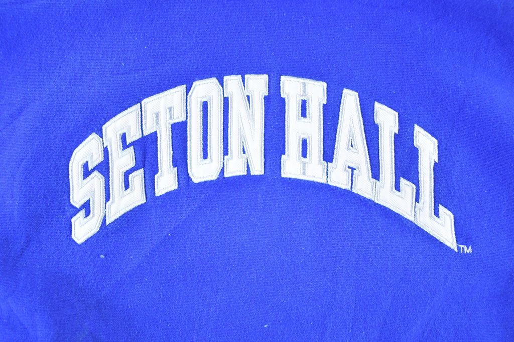 Vintage 1990s Steve And Barry's Seton Hall University Of Collegiate Crewneck