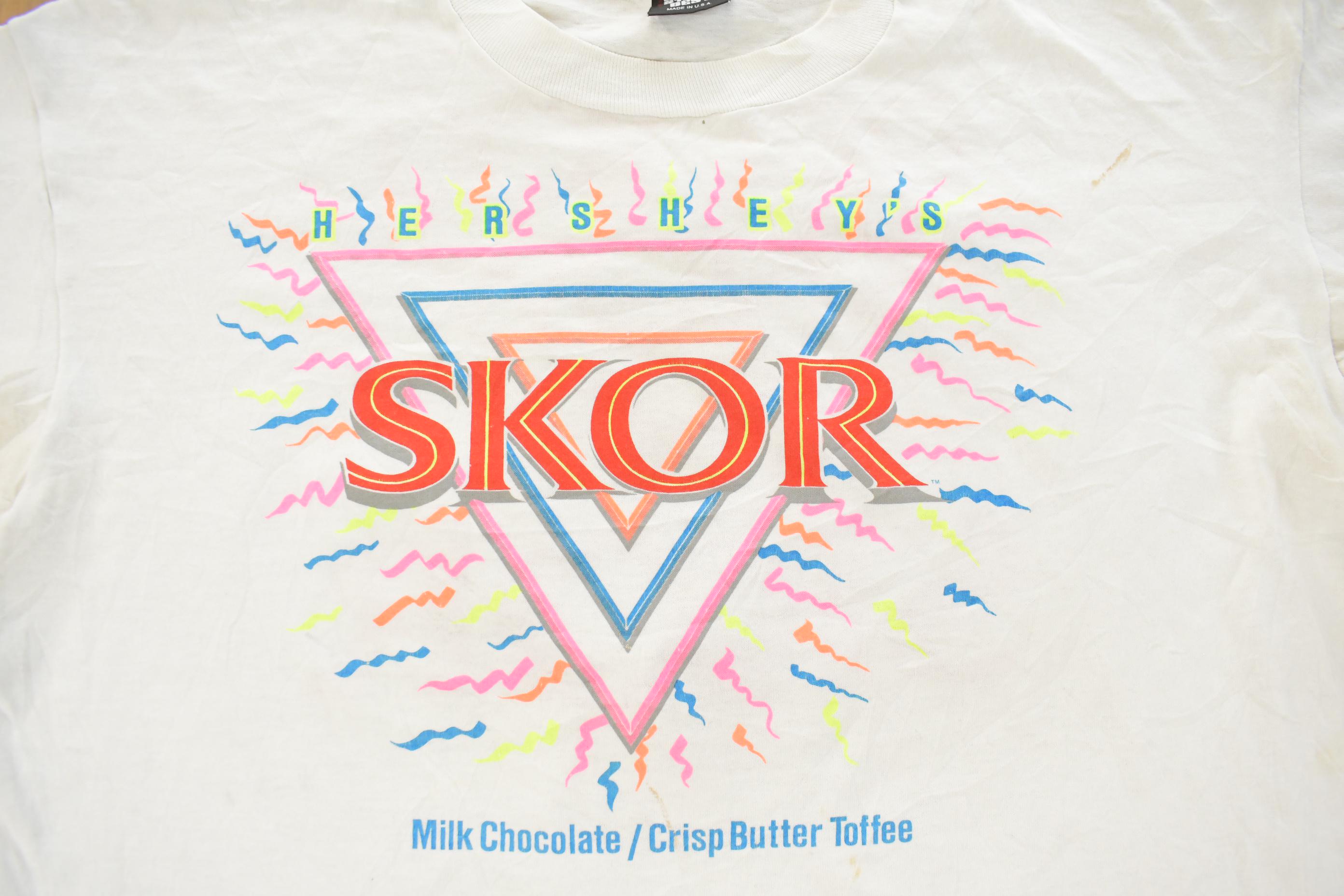 Vintage Skors Milk Chocolate Promo Graphic T Shirt Men's XL