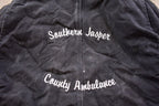 Vintage 1990s Carhartt Sherpa Lined Southern Jasper Country Ambulance Embroidered Sierra Sandstone Jacket
