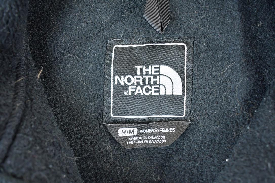Vintage 1990s The North Face Fleece Outdoorsman Sweater Womens M  90s Sweater  Streetwear  Hiking  Fleece Zip up