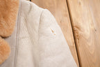 Vintage 1970s Woman's Shearling Leather Coat